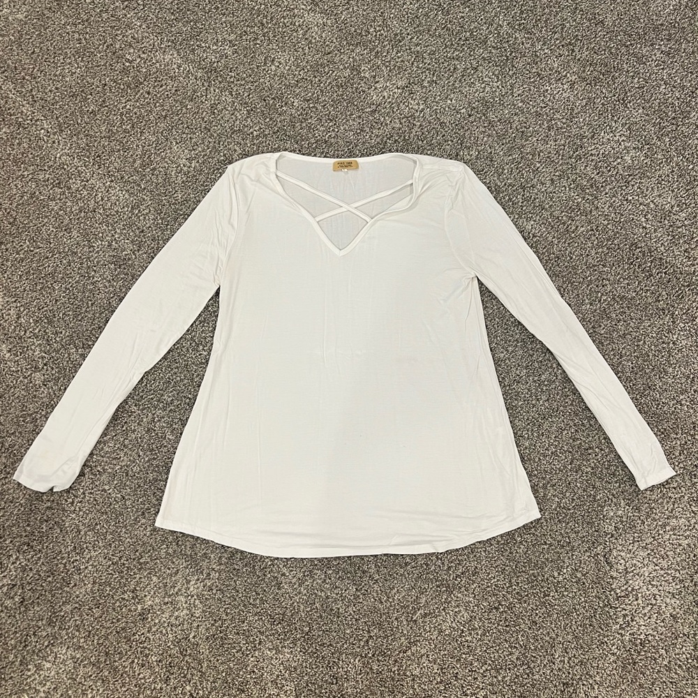 Piko white dress shirt